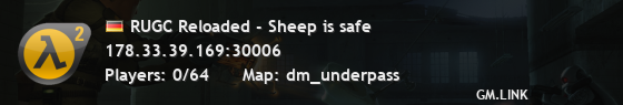 RUGC Reloaded - Sheep is safe