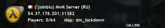 (!joinblu) MvM Server (RU)