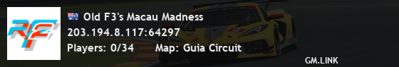 Old F3's Macau Madness