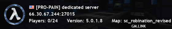 [PRO-PAIN] dedicated server