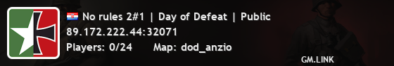 No rules 2#1 | Day of Defeat | Public