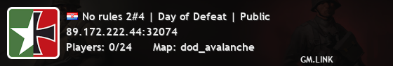 No rules 2#4 | Day of Defeat | Public