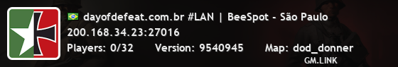 dayofdefeat.com.br #LAN | BeeSpot - São Paulo