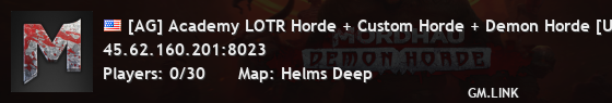 [AG] Academy LOTR Horde + Custom Horde + Demon Horde [US]