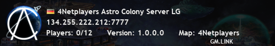 4Netplayers Astro Colony Server LG