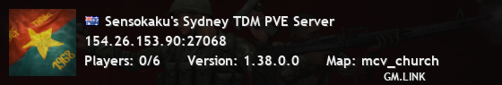 Sensokaku's Sydney TDM PVE Server