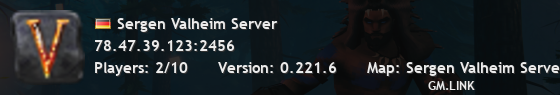 Sergen Valheim Server