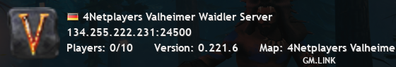 4Netplayers Valheimer Waidler Server