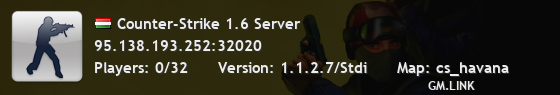 Counter-Strike 1.6 Server
