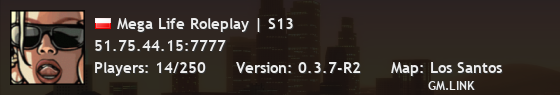 Mega Life Roleplay | S13