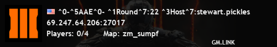 ^0-^5AAE^0- ^1Round^7:22 ^3Host^7:stewart.pickles