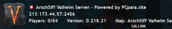 ArschSiff Valheim Server - Powered by PCpara.site