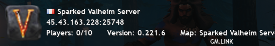 Sparked Valheim Server