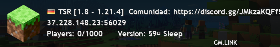 TSR [1.8 - 1.21.4]  Comunidad: https://discord.gg/JMkzaKQFf5