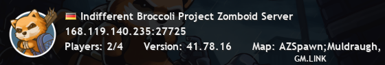 Indifferent Broccoli Project Zomboid Server