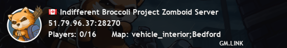 Indifferent Broccoli Project Zomboid Server