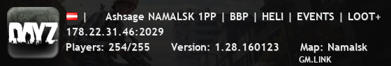 |     Ashsage NAMALSK 1PP | BBP | HELI | EVENTS | LOOT+