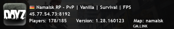 Namalsk RP - PvP | Vanilla | Survival | FPS