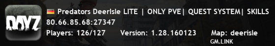 Predators DeerIsle LITE | ONLY PVE| QUEST SYSTEM| SKILLS