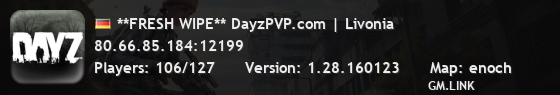 **FRESH WIPE** DayzPVP.com | Livonia