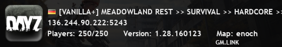 [VANILLA+] MEADOWLAND REST >> SURVIVAL >> HARDCORE >> CHERNO #2