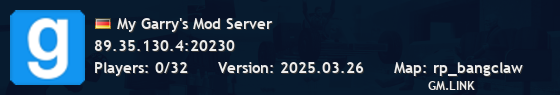 My Garry's Mod Server