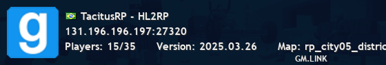 TacitusRP - HL2RP