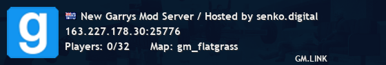 New Garrys Mod Server / Hosted by senko.digital