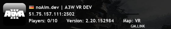 noAim.dev | A3W VR DEV