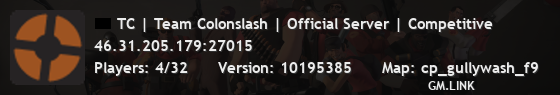TC | Team Colonslash | Official Server | Competitive