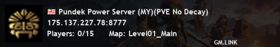 Pundek Power Server (MY)(PVE No Decay)
