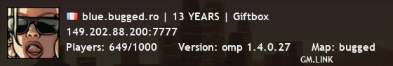 blue.bugged.ro | 13 YEARS | 2X Payday | Giftbox