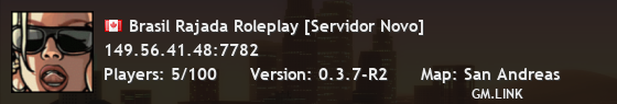 Brasil Rajada Roleplay [Servidor Novo]