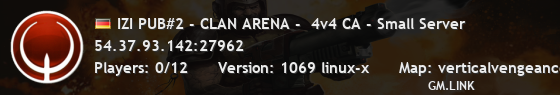 IZI PUB#2 - CLAN ARENA -  4v4 CA - Small Server