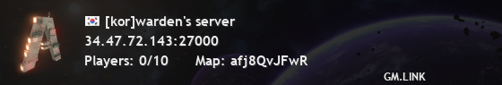 [kor]warden's server