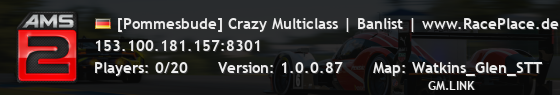 [Pommesbude] Crazy Multiclass | Banlist | www.RacePlace.de