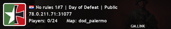No rules 1#7 | Day of Defeat | Public