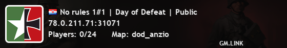 No rules 1#1 | Day of Defeat | Public