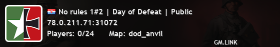 No rules 1#2 | Day of Defeat | Public