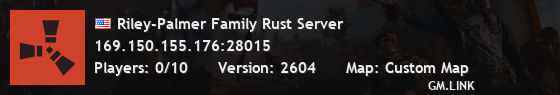 Riley-Palmer Family Rust Server