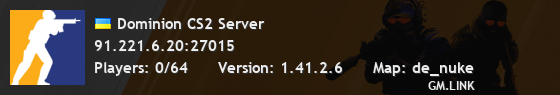 Dominion CS2 Server