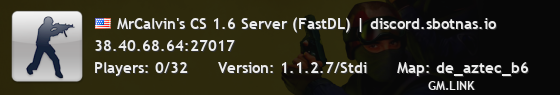 MrCalvin's CS 1.6 Server (FastDL) | discord.sbotnas.io
