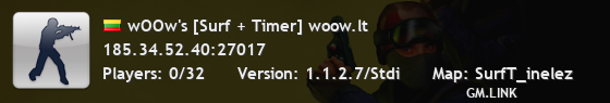 wOOw's [Surf + Timer] woow.lt