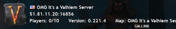 OMG It's a Valhiem Server