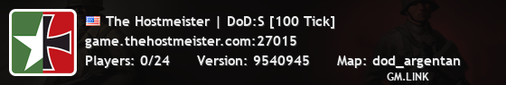 The Hostmeister | DoD:S [100 Tick]