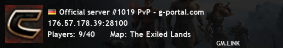 Official server #1019 PvP - g-portal.com