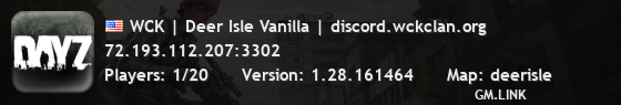 WCK | Deer Isle Vanilla | discord.wckclan.org