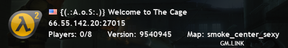 {(.:A.o.S:.)} Welcome to The Cage