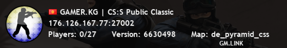 GAMER.KG | CS:S Public Classic