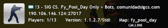 !3 - SIG CS. Fy_Pool_Day Only + Bots. comunidadsigcs.com
